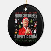 MAAK KERST WEER GEWELDIG | troef Keramisch Ornament (Links)