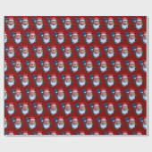 Maak kerst weer geweldig Trump Maga Cadeaupapier (Vlak)