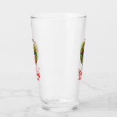 Maak kerst weer geweldig Trump MAGA grappig cadeau Glas (Links)
