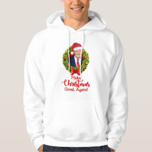 Maak kerst weer geweldig Trump MAGA grappig cadeau Hoodie