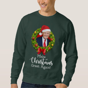 Maak kerst weer geweldig Trump MAGA grappig cadeau Trui