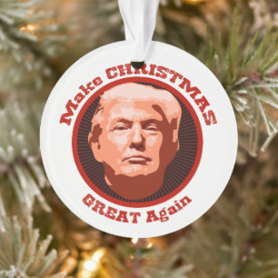 Maak kerst weer geweldig Trump Ornament
