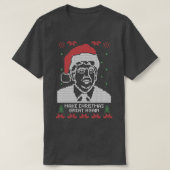 Maak kerst weer geweldig Trump T-shirt (Design voorkant)