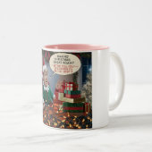 Maak kerst weer geweldig tweekleurige koffiemok (Voorkant rechts)