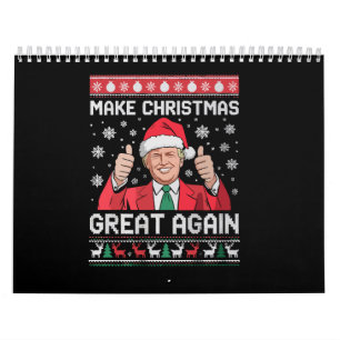 Maak kerst weer geweldig Xmas Funny Trump pyjama Kalender