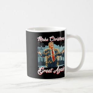 Maak kerst weer geweldig Xmas Funny Trump pyjama Koffiemok