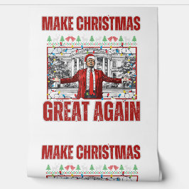 Maak kerst weer geweldig Xmas Grappig Trump Behang