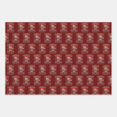 Maak kerst weer geweldig Xmas Grappig Trump Inpakpapier Vel (Voorkant)