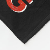 Maak kerst weer leuk Kerstman Trump 2024 Fleece Deken (Hoek)