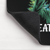 Maak kerst weer leuk Kerstman Trump 2024 Muismat (Hoek)