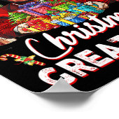 Maak kerst weer leuk Kerstman Trump 2024 Poster (Hoek)