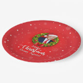 Maak kerstcadeau weer leuk, Trump MAGA grappig Papieren Bordje (Gekanteld)