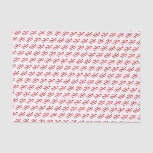 Maak kerstcadeau weer leuk, Trump MAGA grappig Tissuepapier (Voorkant)