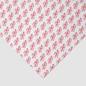 Maak kerstcadeau weer leuk, Trump MAGA grappig Tissuepapier (Detail)