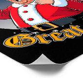 Maak Kerstmis weer geweldig 2024 Trump Funny Trump Poster (Hoek)