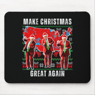 Maak Kerstmis weer geweldig Trump Pyjama's Lelijke Muismat