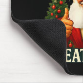 Maak Kerstmis weer geweldig Xmas Grappige Kerstman Muismat (Hoek)