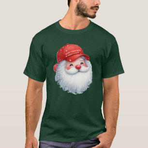 Maak Kerstmis weer Groot Maga GOP Kerstman T-shirt