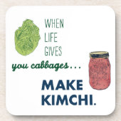 Maak Kimchi! Bier Onderzetter (Voorkant)