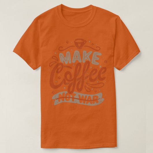 Maak koffie Notby Tobe Fonseca T-shirt (Design voorkant)