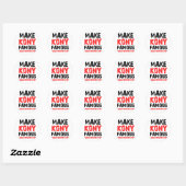 Maak Kony beroemd - Kony 2012 Ronde Sticker (Vel)