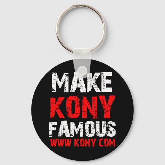 Maak Kony beroemd - Kony 2012 Sleutelhanger (Voorkant)
