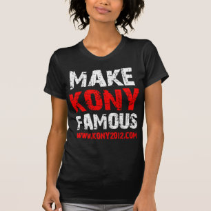 Maak Kony beroemd - Kony 2012 T-shirt