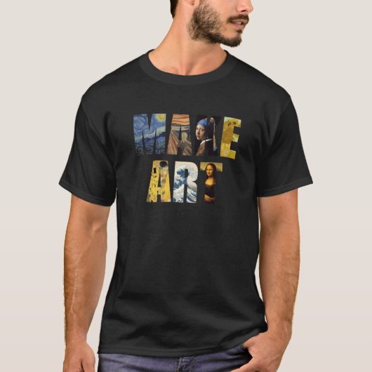 MAAK KUNST familie T-shirt (Voorkant)