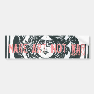 Maak kunst geen oorlog, Bumpersticker