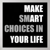 Maak kunst je leven Poster (Voorkant)