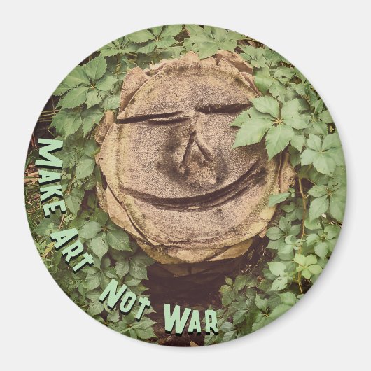 "Maak kunst" magneet (Voorkant)