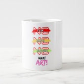 maak kunst mok (Voorkant)