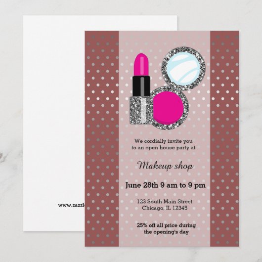 Maak kunstenaar - kies achtergrondkleur kaart (Voorkant / Achterkant)