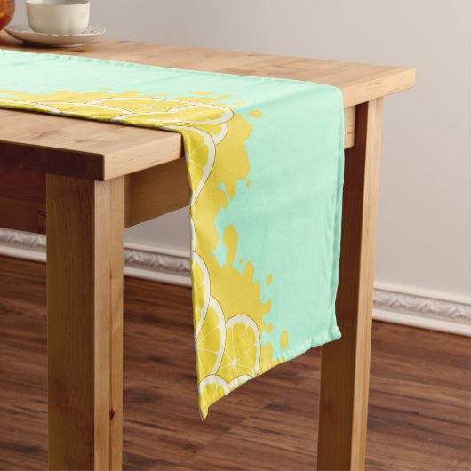 Maak Lemonade Table Runner Korte Tafelloper (Voorbeeld)