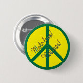 Maak liefde! Geen oorlog! Ronde Button 5,7 Cm (Voorkant /achterkant)