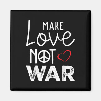 Maak liefde geen oorlog Vrede Vrede Steun Vrede Magneet