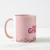 Maak Liefde Groot Again Valentijnsbekers & Kopjes Mok (Links)