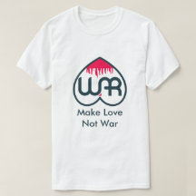Maak Liefde Niet Oorlog Abstract Hart Grafisch