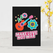 Maak liefde niet oorlog kaart (Gele Bloem)