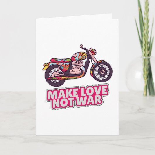 Maak liefde niet oorlog kaart (Voorkant)