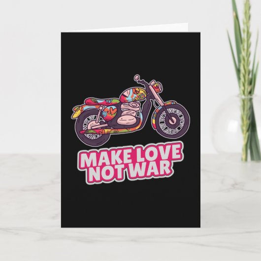 Maak liefde niet oorlog kaart (Voorkant)