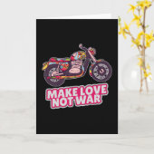 Maak liefde niet oorlog kaart (Gele Bloem)