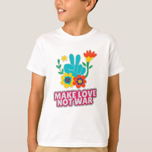 Maak liefde niet oorlog t-shirt