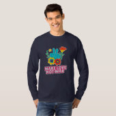 Maak liefde niet oorlog t-shirt (Voorkant volledig)