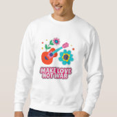 Maak liefde niet oorlog trui (Voorkant)