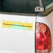 Maak limonade Bumpersticker (Op Truck)