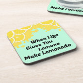 Maak limonade drank onderzetter (Linkerzijde)