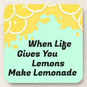 Maak limonade drank onderzetter (Voorkant)