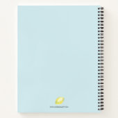 Maak limonade gepersonaliseerd inspirerend notitieboek (Achterkant)