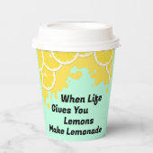 Maak limonade papier beker (Voorkant)